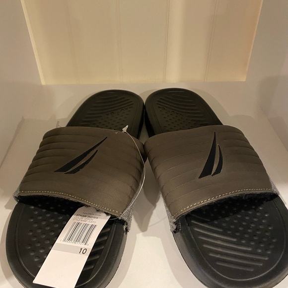 Nautica Justo Green Slides Men's Shoes Size 10 - Picture 5 of 5